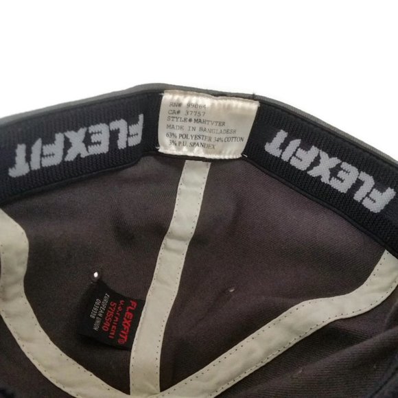 Billabong Hat Cap FlexFit Gray Embroidered Adult Men's One Size Spell Out - Picture 6 of 8